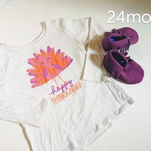 Adorable Thanksgiving long sleeve t-shirt